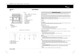 Whirlpool AKP 972 NB Oven Manuel utilisateur