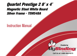 MyBinding Quartet QRT-TEM548A Manuel utilisateur