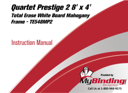 MyBinding Quartet QRT-TE548MP2 Manuel utilisateur