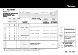 Bauknecht TRAS 6120 Dryer Manuel utilisateur