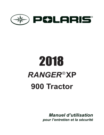 Ranger Tractor XP 900 2018 Manuel du propriétaire | Fixfr