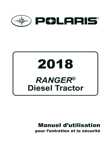 Ranger Tractor Diesel 2018 Manuel du propriétaire | Fixfr