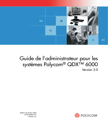 Poly QDX 6000 Manuel utilisateur | Fixfr