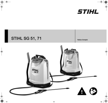 STIHL SG 51, 71 Manuel utilisateur | Fixfr