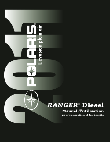 Ranger Diesel 2011 Manuel du propriétaire | Fixfr
