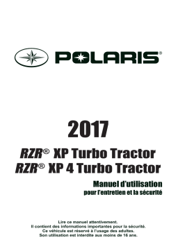 RZR Side-by-side RZR XP XP4 1000 Turbo 2017 Manuel du propriétaire