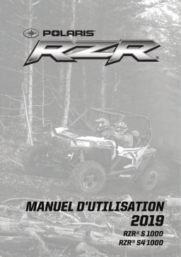 RZR Side-by-side RZR S 1000 / S4 1000 2019 Manuel du propriétaire