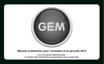 GEM GEM 2015 Manuel du propriétaire | Fixfr