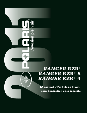 Ranger RZR 2011 Manuel du propriétaire | Fixfr
