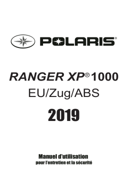 Ranger XP 1000 EU / Zugmaschine / ABS 2019 Manuel du propriétaire