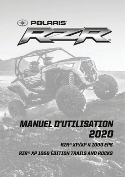 RZR Side-by-side RZR XP 1000 2020 Manuel du propriétaire