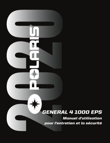 GENERAL 4 1000 Deluxe | GENERAL 4 1000 / GENERAL 4 1000 EPS Deluxe | Ranger GENERAL 4 1000 2020 Manuel du propriétaire | Fixfr