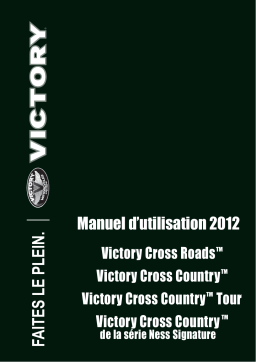 Victory Motorcycles Cross Country / Cross Roads 2012 Manuel du propriétaire