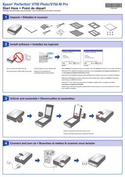 Epson Perfection V700 Photo Manuel utilisateur