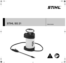 STIHL SG 21 Manuel utilisateur