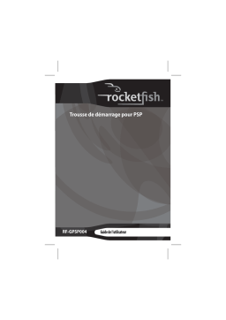 RocketFish RF-GPSP004 Rocketfish Starter Kit for PSP Manuel utilisateur