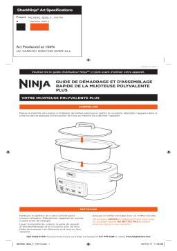 Ninja MC760C Multi-Cooker Plus Guide de démarrage rapide