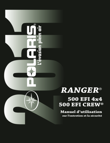 Ranger 500 EFI 4x4 / Crew 2011 Manuel du propriétaire | Fixfr
