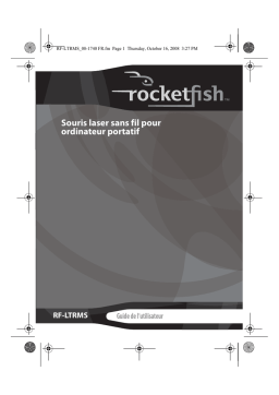 RocketFish RF-LTRMS Wireless Laser Notebook Mouse Manuel utilisateur