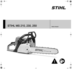 STIHL MS 210, 230, 250 Manuel utilisateur