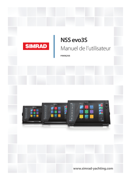 Simrad NSS evo3S Manuel utilisateur