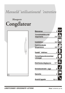 Frigidaire PLFU1778ES Manuel utilisateur