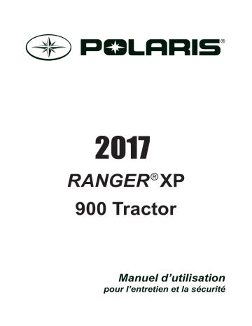 Ranger Tractor XP 900 2017 Manuel du propriétaire | Fixfr