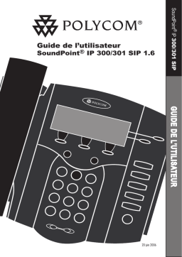 Poly SoundPoint IP 300 Mode d'emploi