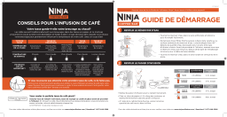Ninja CF080C Coffee Bar® with Glass Carafe Guide de démarrage rapide