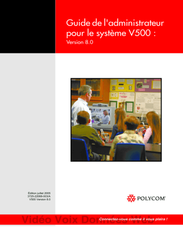 V700 | Poly V500 Manuel utilisateur | Fixfr