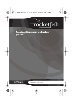 RocketFish RF-TRMS Mini Optical Mouse for Notebooks Manuel utilisateur