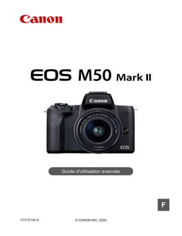 Mode d'emploi | Canon EOS M50 Mark II Manuel utilisateur | Fixfr