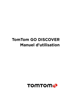 TomTom GO DISCOVER Manuel utilisateur