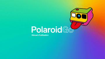 Polaroid Go Manuel utilisateur | Fixfr