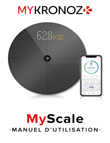 Mode d'emploi | MyKronoz MyScale Manuel utilisateur | Fixfr