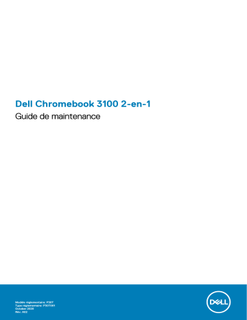 Dell Chromebook 3100 2-in-1 Manuel du propriétaire | Fixfr
