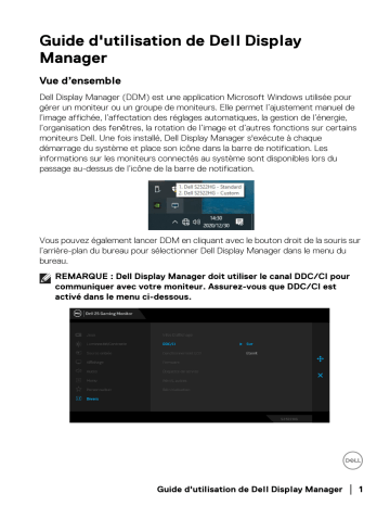 Dell S2522HG 25 Gaming Monitor S2522HG Manuel utilisateur | Fixfr