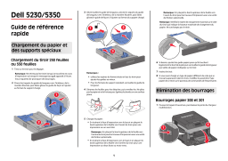 Dell 5350dn Mono Laser Printer electronics accessory Guide de démarrage rapide