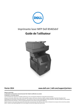 Dell B5465dnf Mono Laser Printer MFP electronics accessory Manuel utilisateur