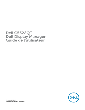 Dell C5522QT electronics accessory Manuel utilisateur | Fixfr