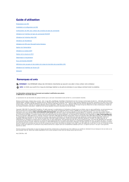 Dell Chassis Management Controller Version 1.2 software Manuel utilisateur