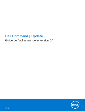 Dell Update Command Manuel utilisateur | Fixfr