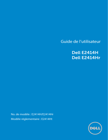 Dell E2414H electronics accessory Manuel utilisateur | Fixfr