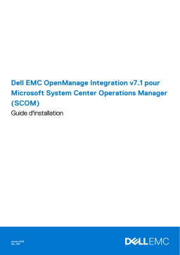 Dell EMC Server Management Pack Suite Version 7.1 software Manuel du propriétaire