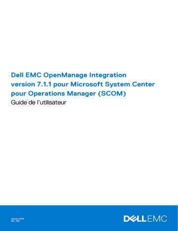 Dell EMC Server Management Pack Suite Version 7.1.1 software Manuel utilisateur | Fixfr