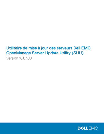 Dell EMC Server software Manuel utilisateur | Fixfr