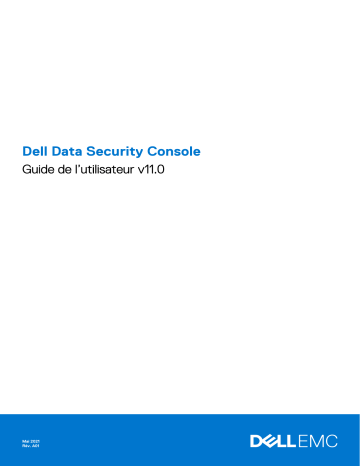 Dell Encryption security Manuel utilisateur | Fixfr