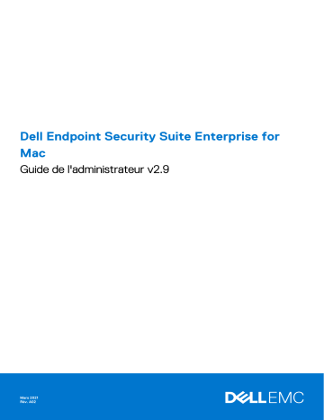 Dell Endpoint Security Suite Enterprise security Manuel utilisateur | Fixfr