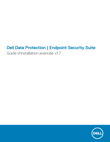 Dell Endpoint Security Suite Pro security Manuel utilisateur | Fixfr