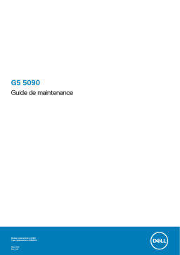 Dell G5 5090 gseries desktop Manuel utilisateur
